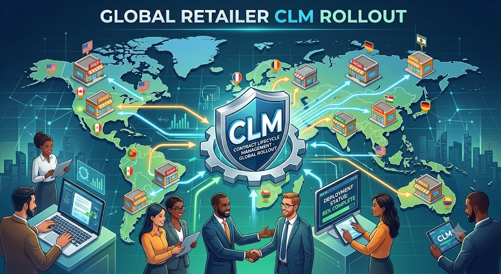 Global retailer CLM rollout case study
