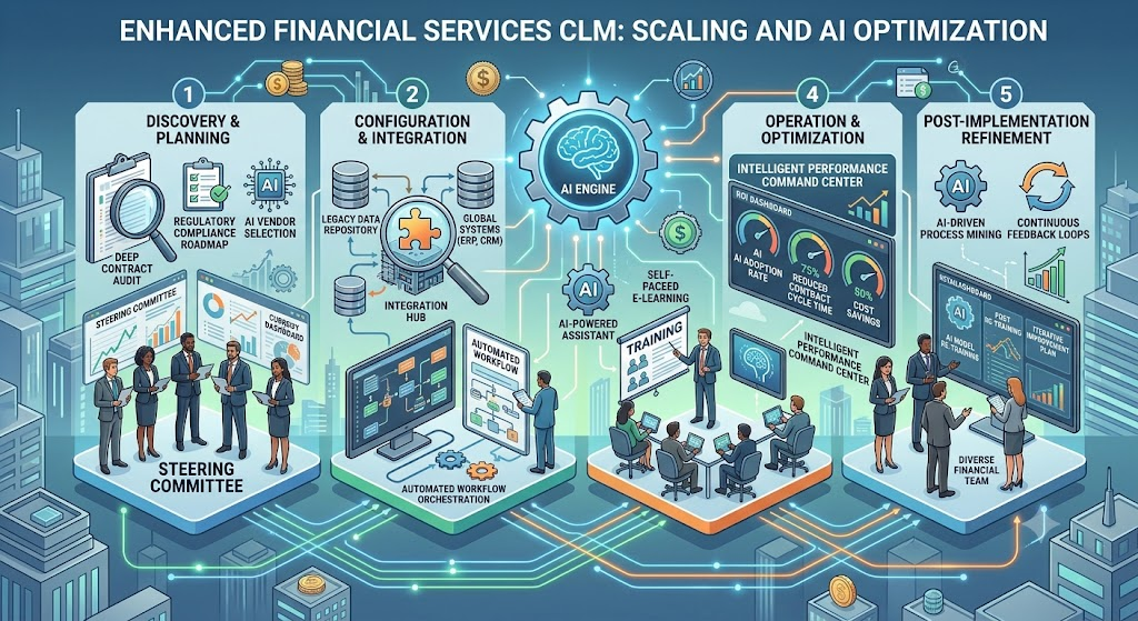 Financial services CLM implementation case study