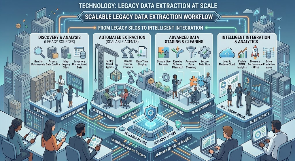 Technology sector data extraction case study